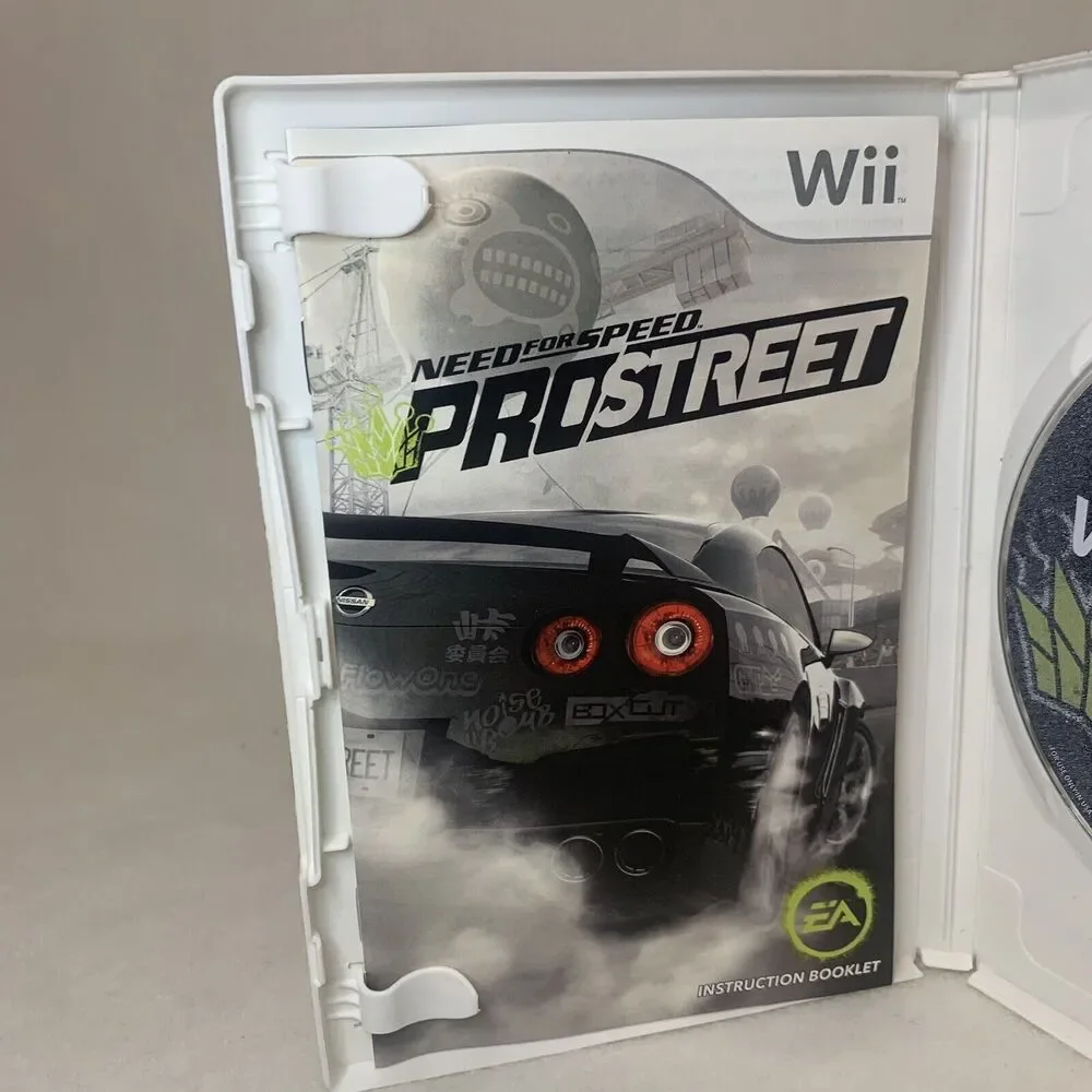 Need‎ for Speed: Pro Street (Nintendo Wii) Complete w/ Manual Tested Working